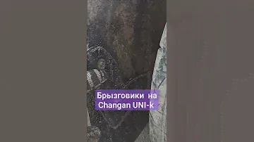 Брызговики  Changan UNI-K, #changan #uni #unik #чанган #авто #китайскиемашины