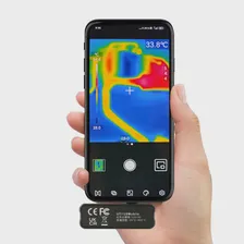 🛍 Фотокамера UNI-T UTi120 мобильный телефон тепловизор для телефона для Android Type-C под водой камера Инфракрасный Тепловизор